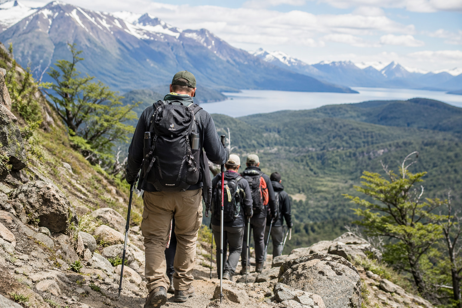 Trekking guiado